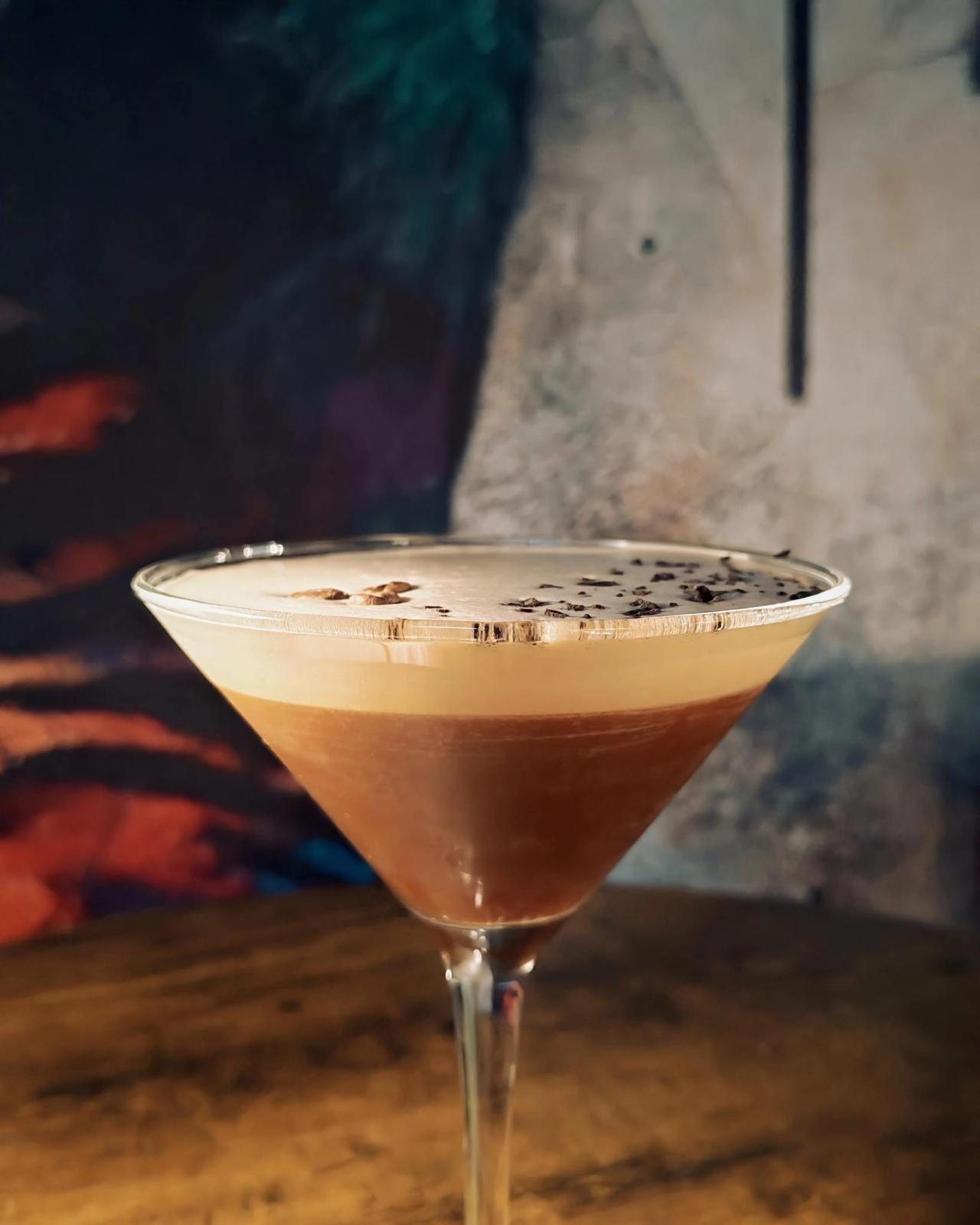 Espresso martini at The Aslan Lounge