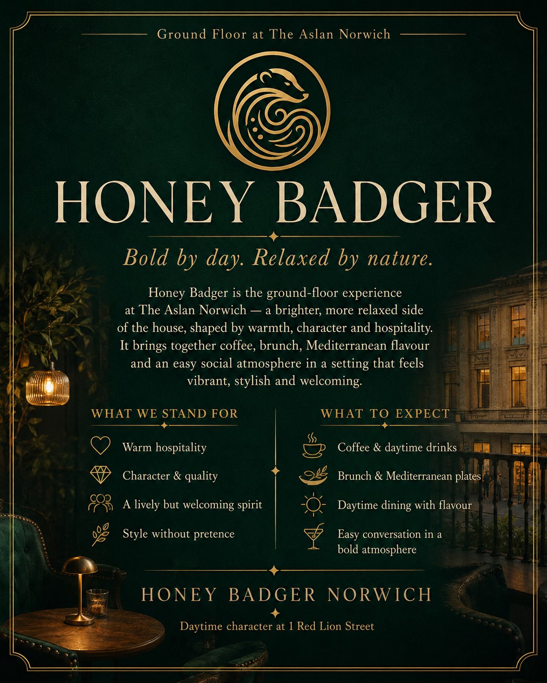 Honey Badger opening day at the ground floor suite