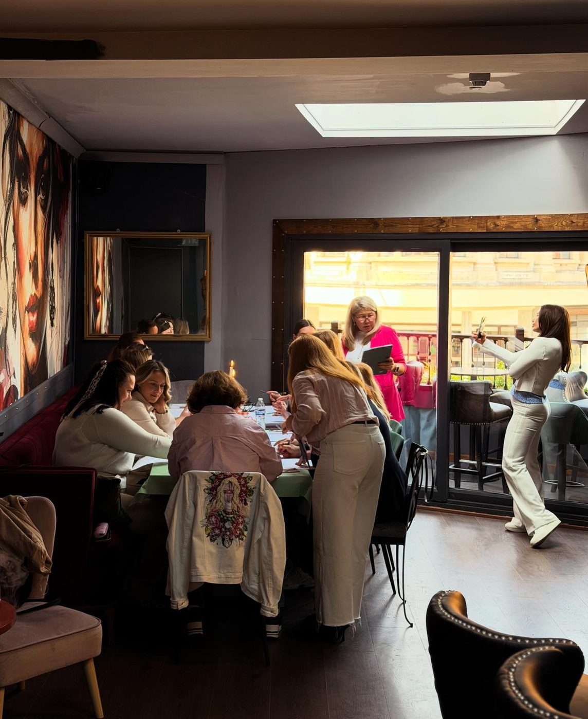Private gathering at The Aslan Lounge with balcony access